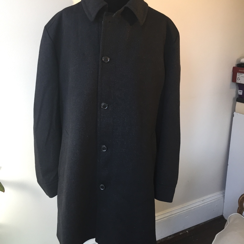 Hugo Boss Black Label mens Cashmere Wool coat 46R